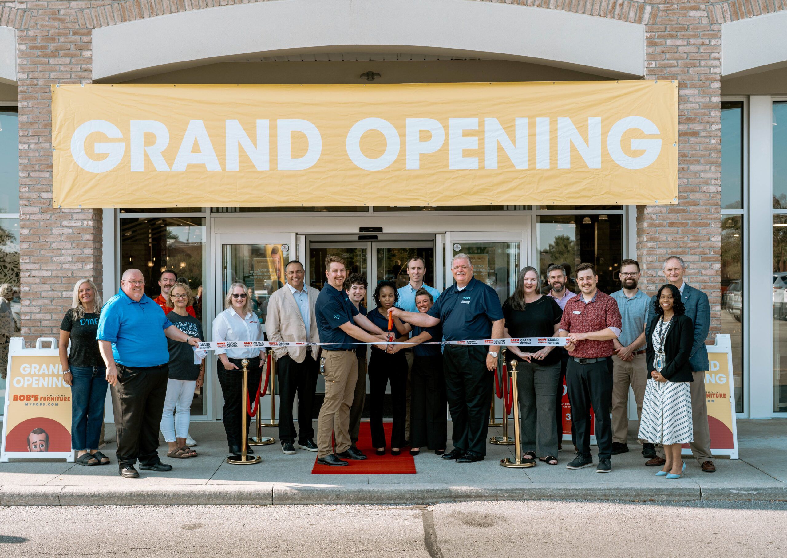 Bob’s Discount Furniture Grand Opening
