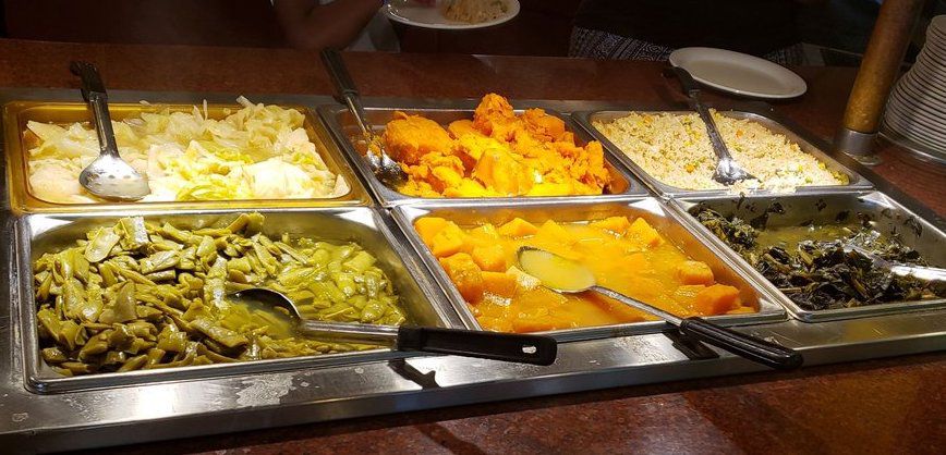 Georgia Fried Tomato Buffet