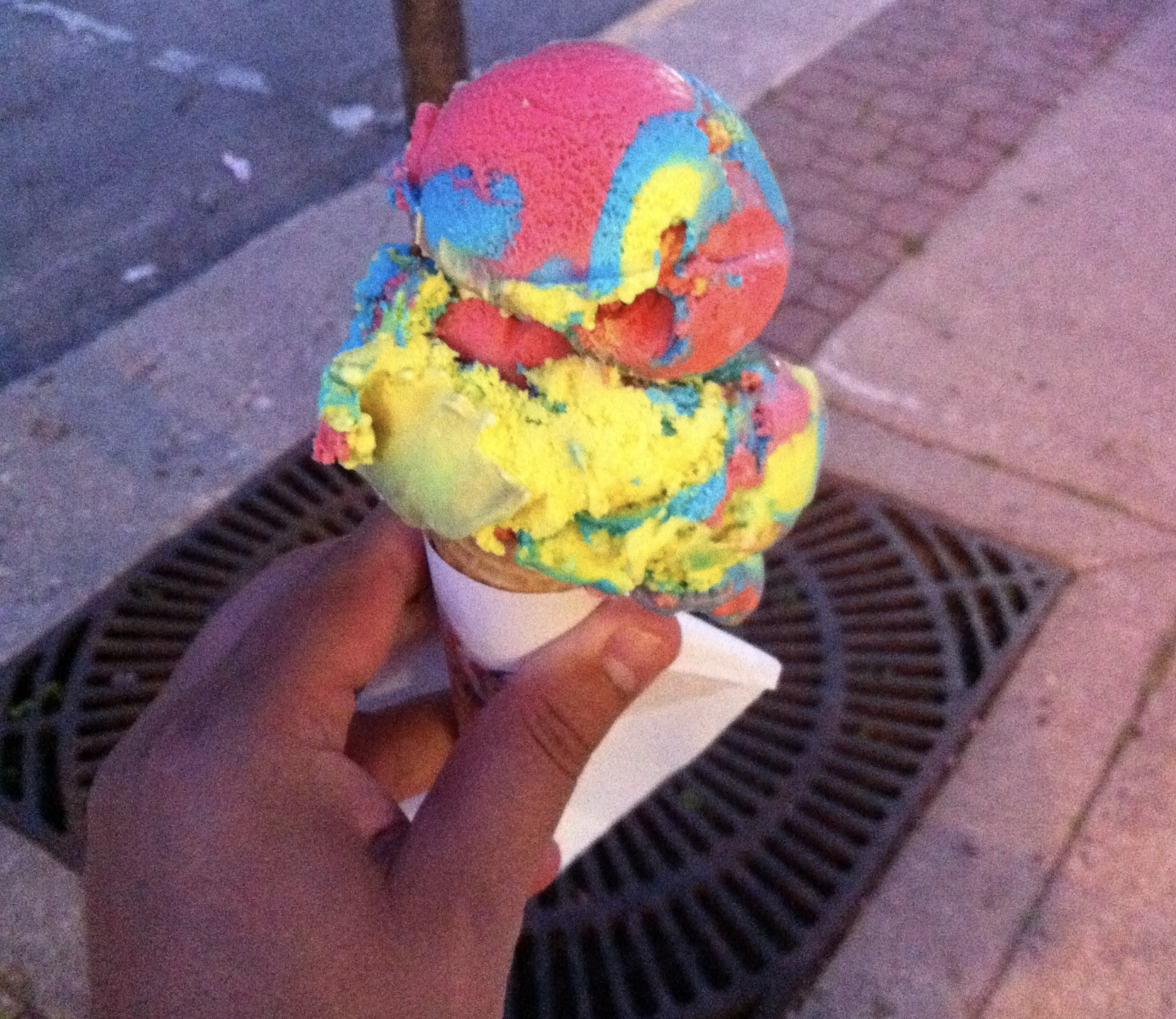 Superman ice cream