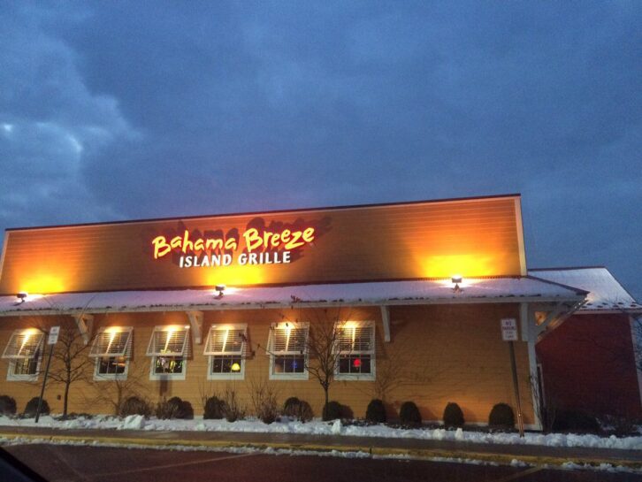 Tropical Chain Bahama Breeze Abruptly Closes 15 Locations. Here Is Where