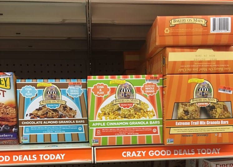 Big Lots Granola Bars