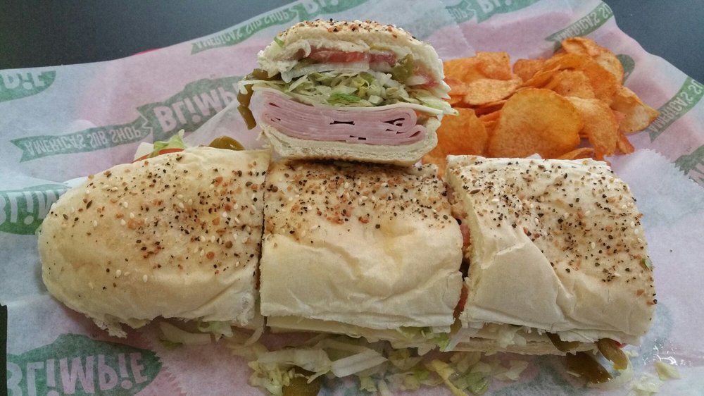 a sandwich from blimpie