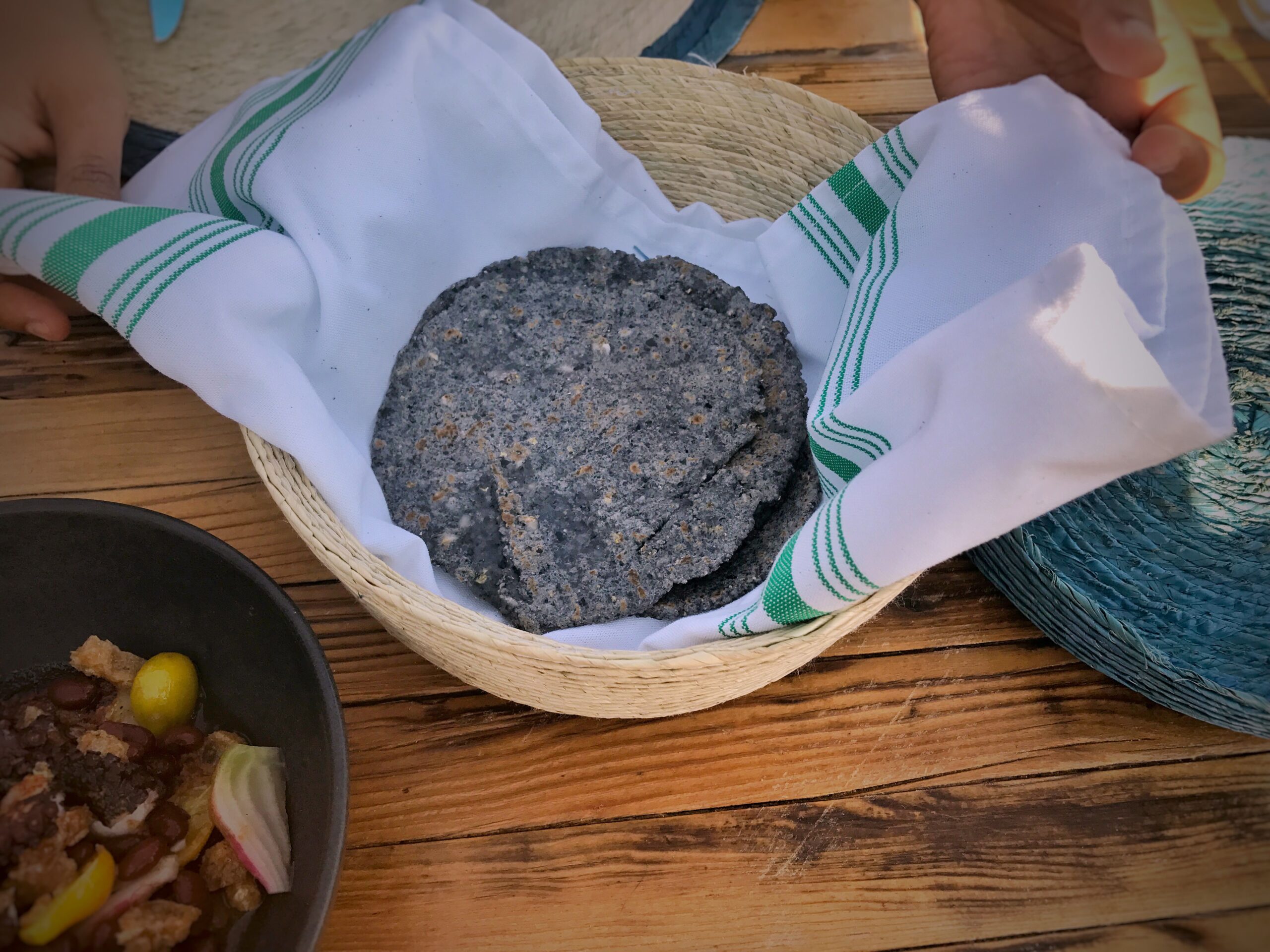 blue corn tortillas