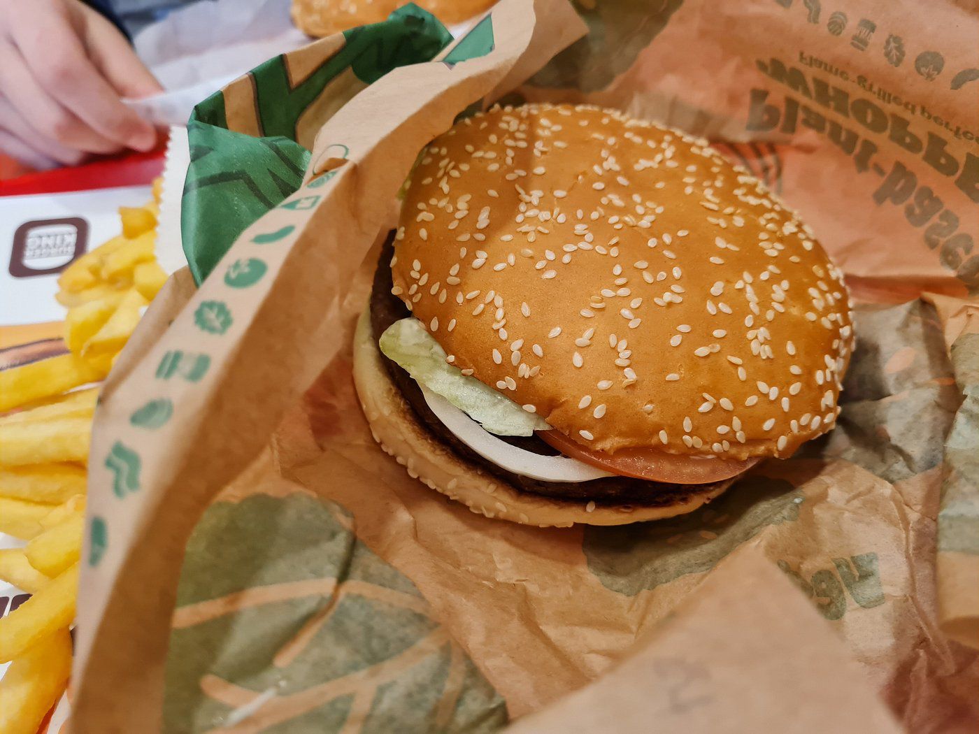 Burger King Hamburger