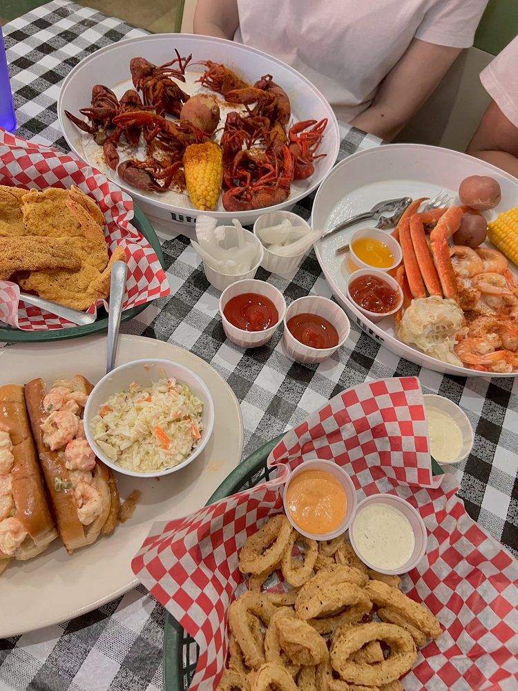 Seafood from the Flying Fish in Little Rock, AR