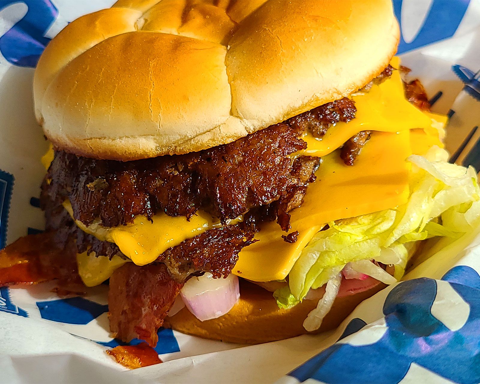 Culver’s Bacon Deluxe Triple