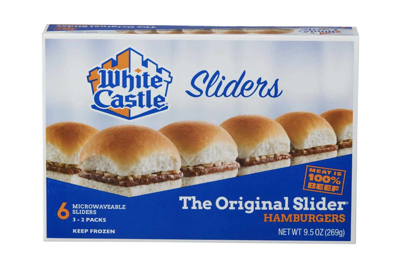 frozen White Castle Sliders