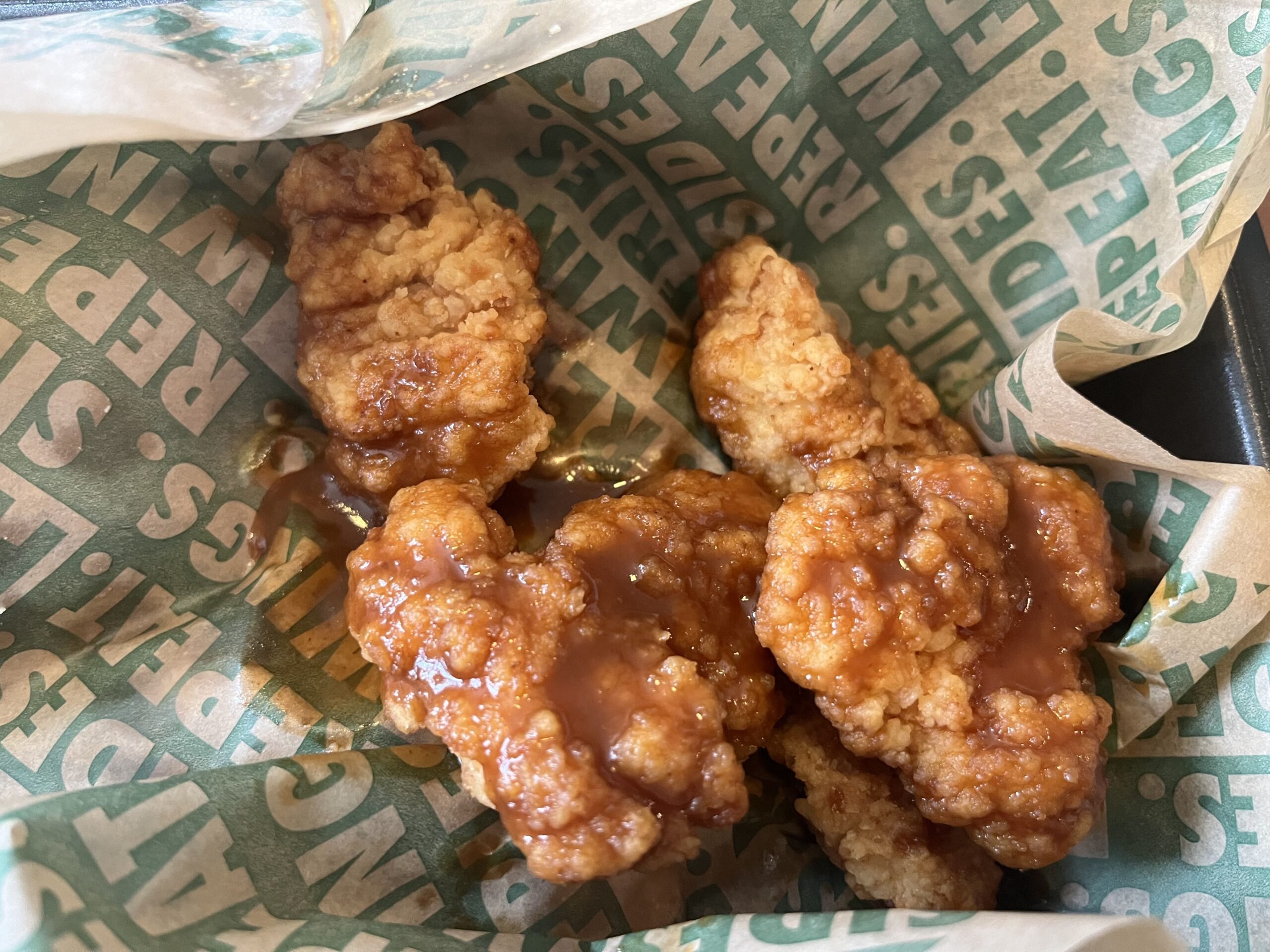 hawaiian wings at wingstop