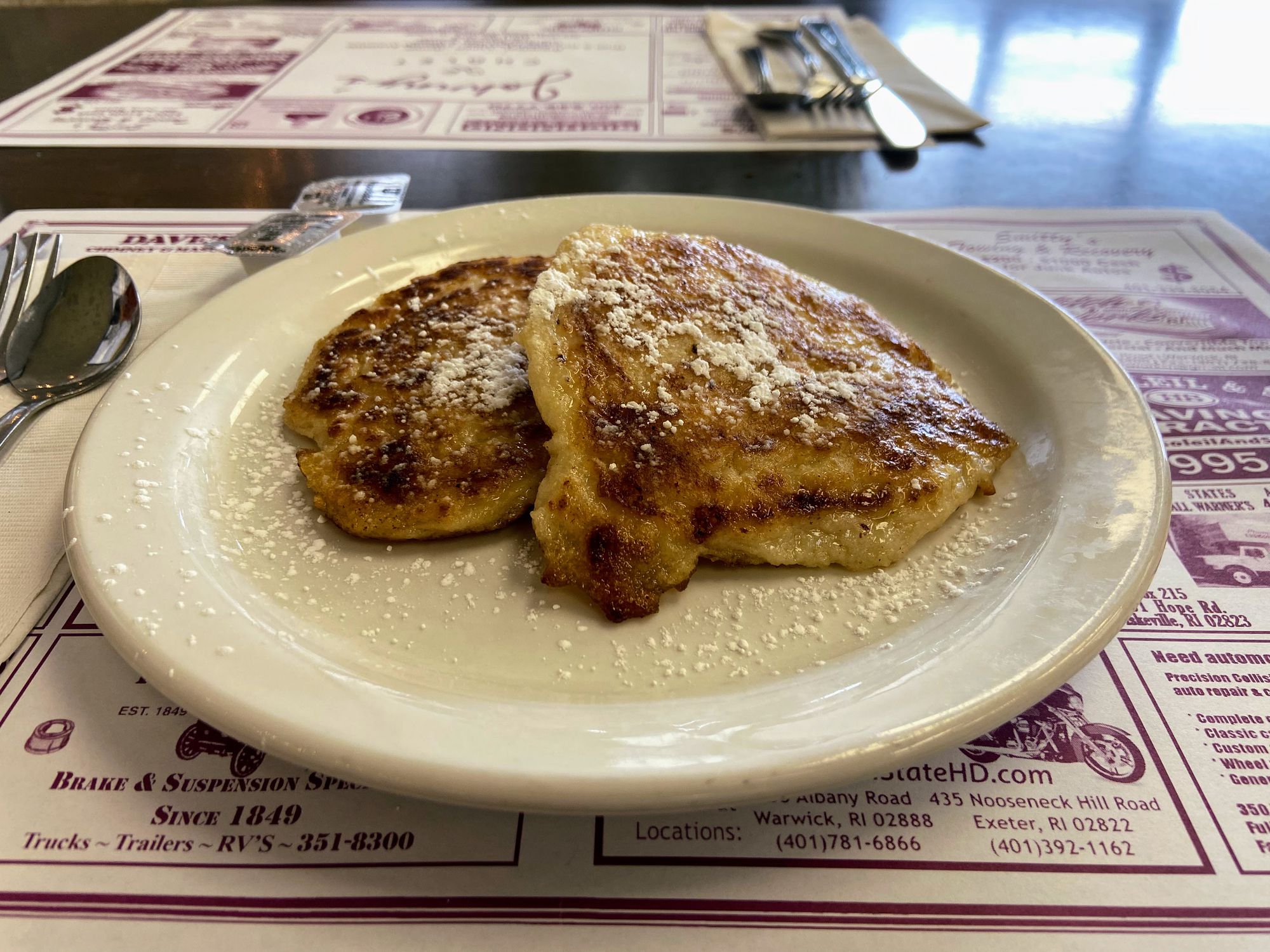 Rhode Island food: Johnny cakes