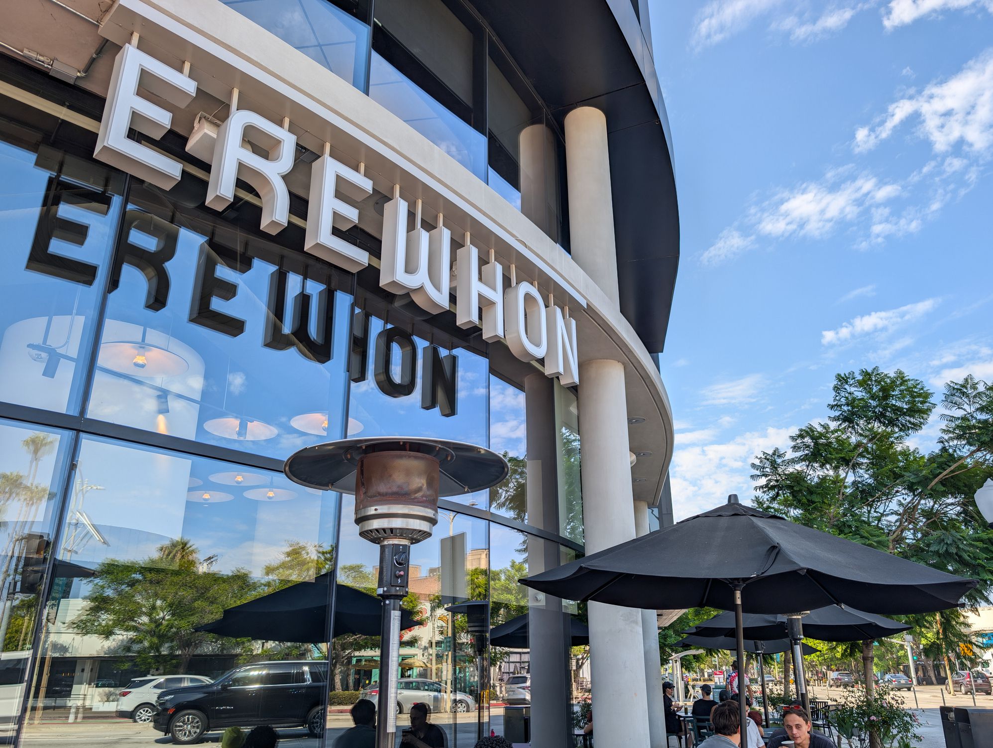 Culver City, California - September 07, 2024: Exterior of the Erewhon grocery store on Culver Boulevard