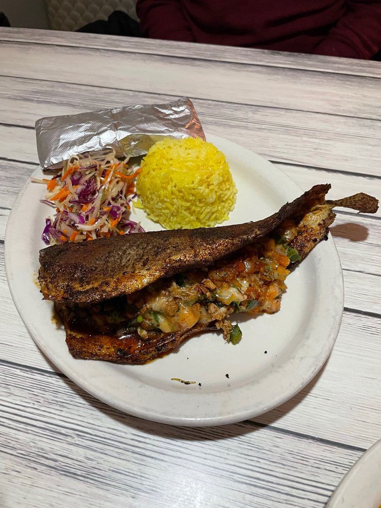 Stuffed trout at Jarocho