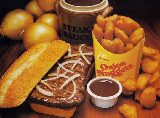 McDonald’s Chopped Beefsteak Sandwich