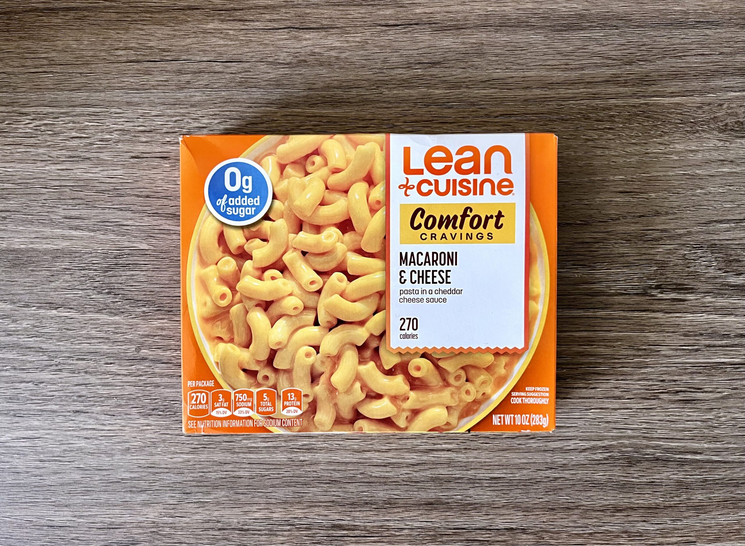 Lean Cuisine comfort cravings frozen mac and cheese