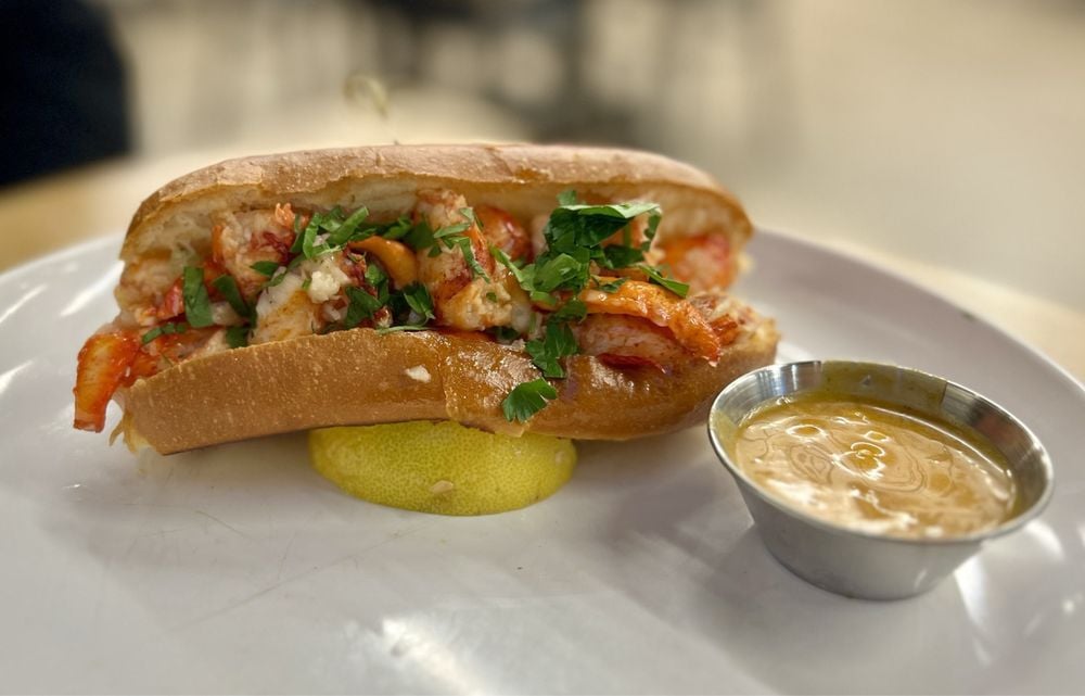 Lobster roll from Chula Seafood in Arizona
