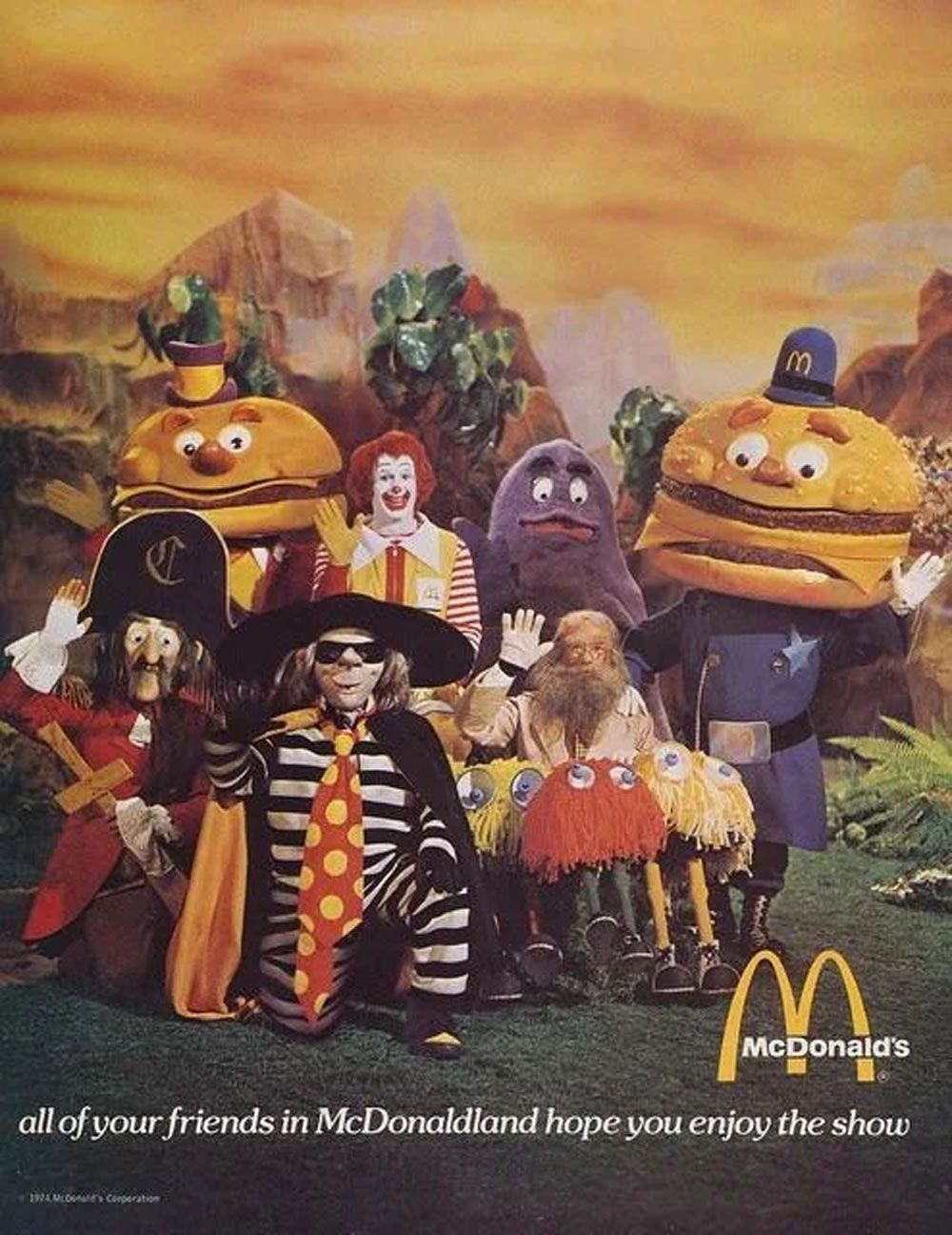 McDonaldland characters from 1974