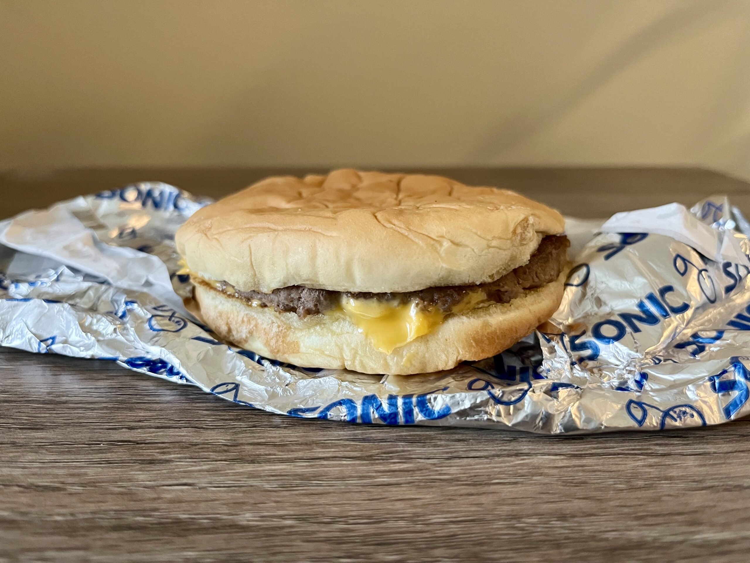 Plain SONIC Cheeseburger