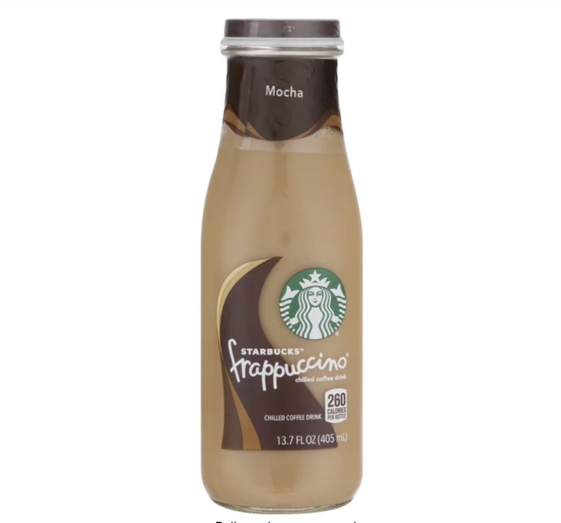 Starbucks Frappuccinos in a bottle