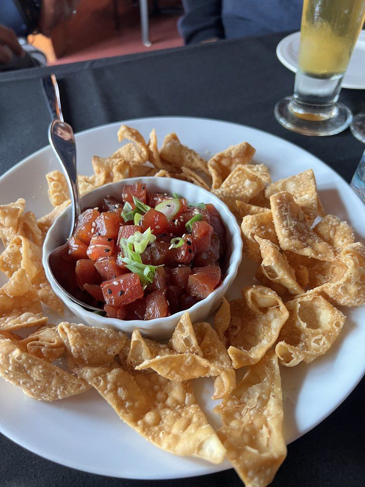 Tuna poke from The Keep in Missoula, Montana