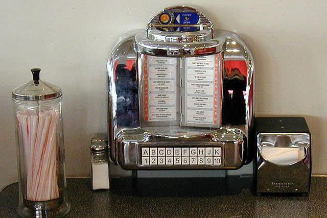 in the 70s these were at many diners & restaurants