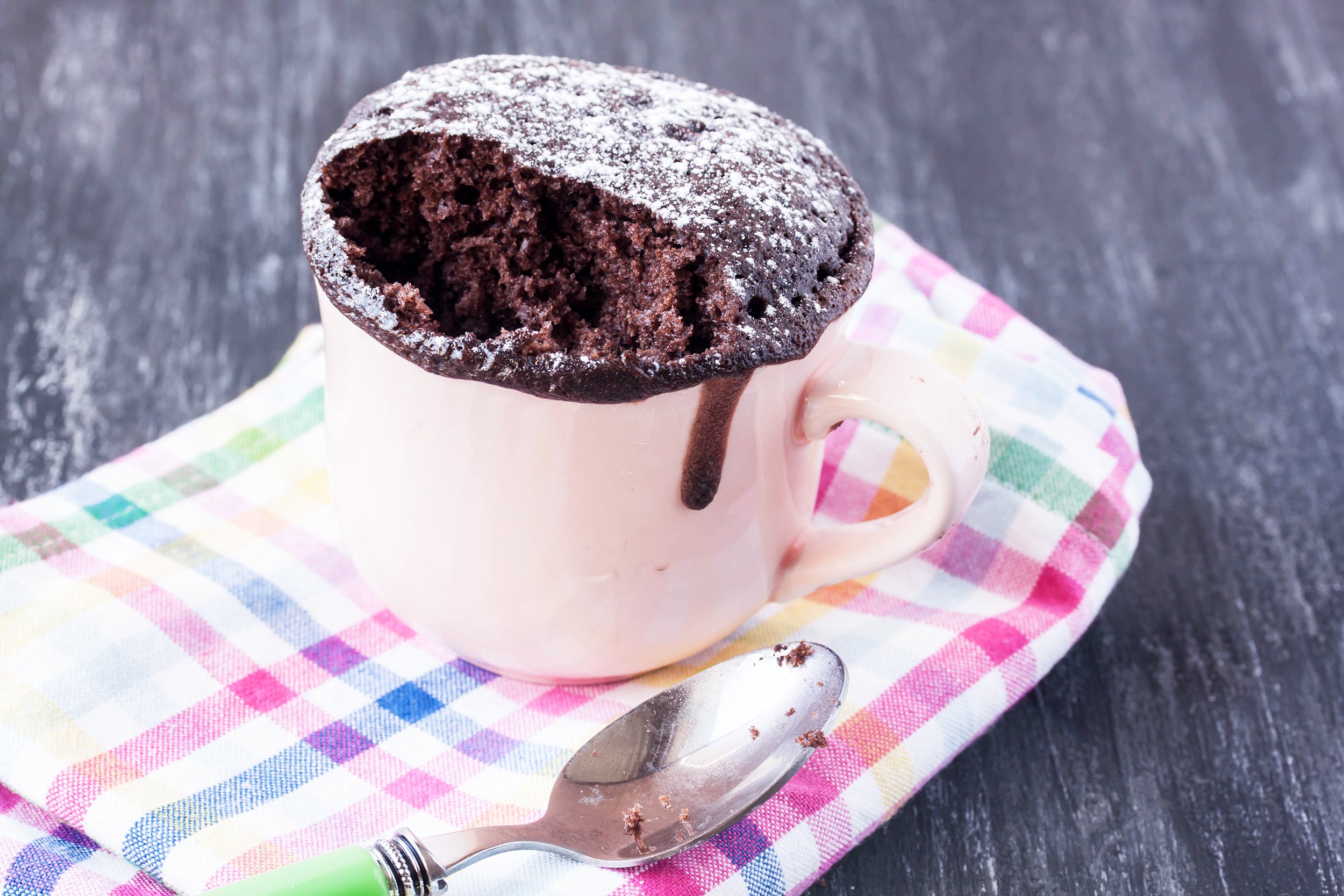 Chocolate mug cake
