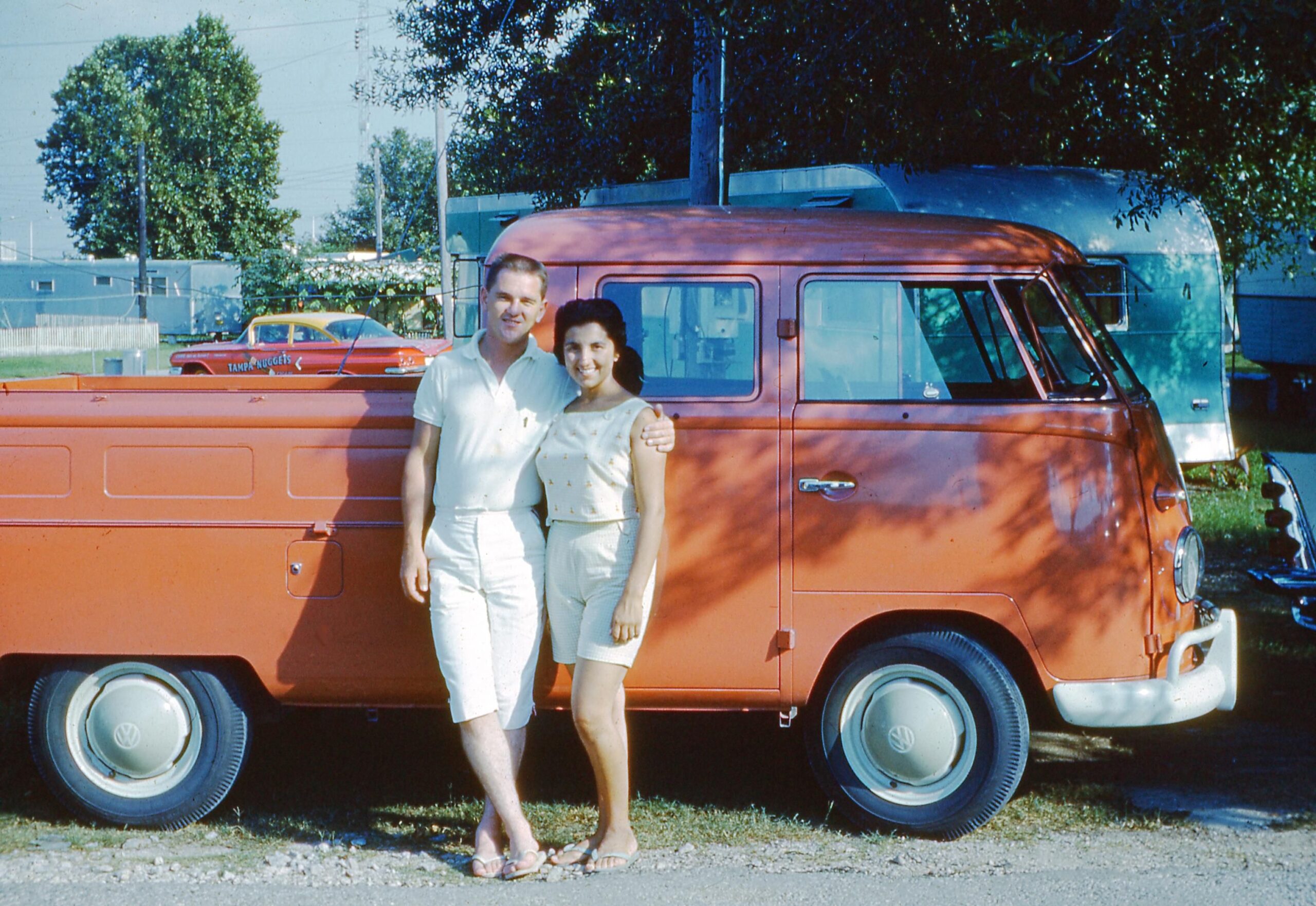 Mid 1950s. Vacation at Corpus Christi, TX. From slide collection of my in-laws