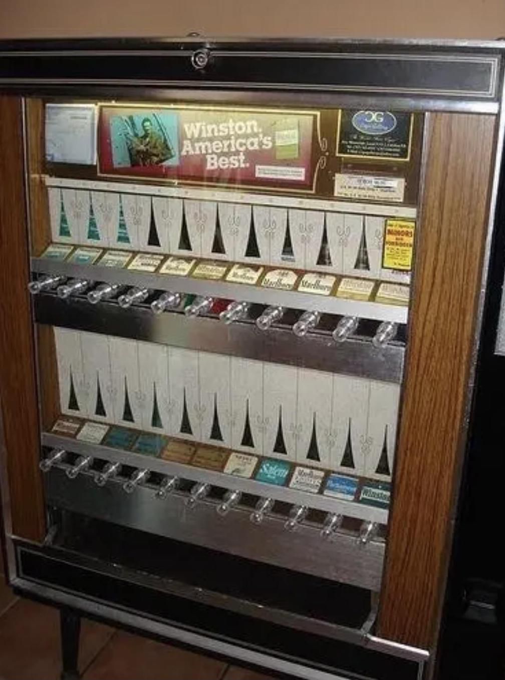 Vintage Cigarette Vending Machines