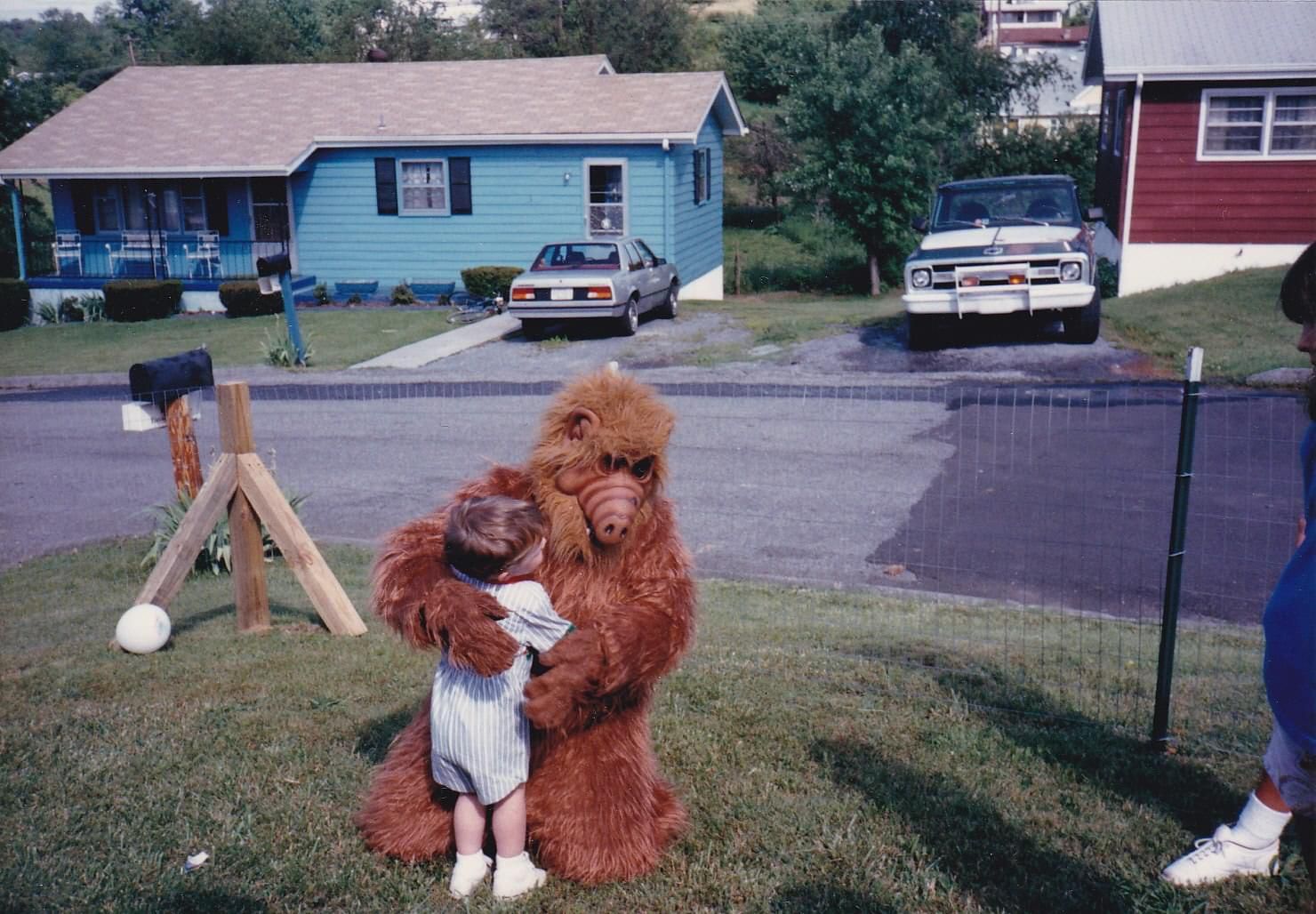 In 1989 Alf stopped by my birthday party, and I was pretty excited about it.