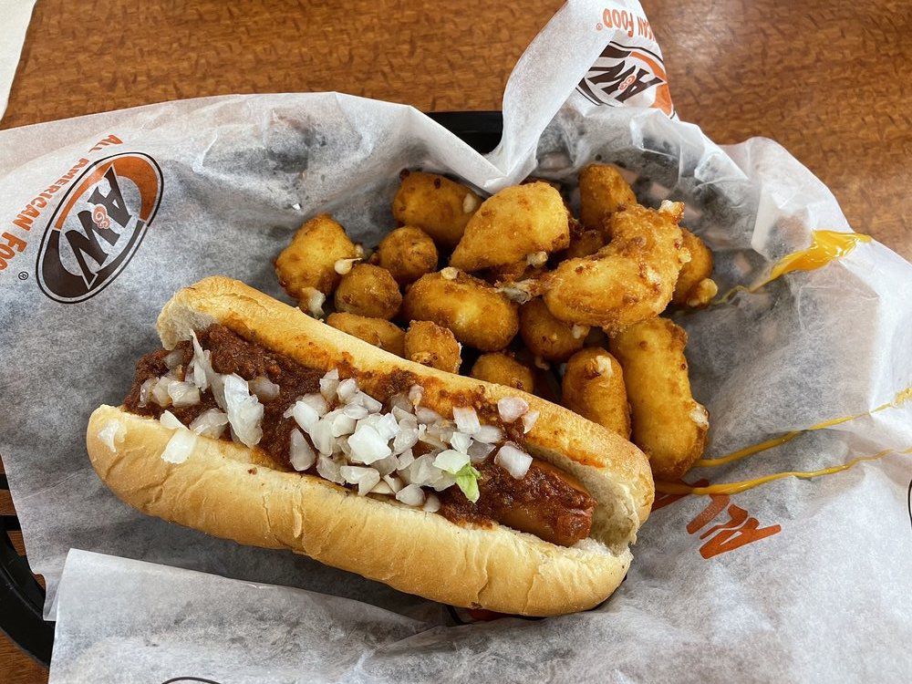 A&W Coney Dog