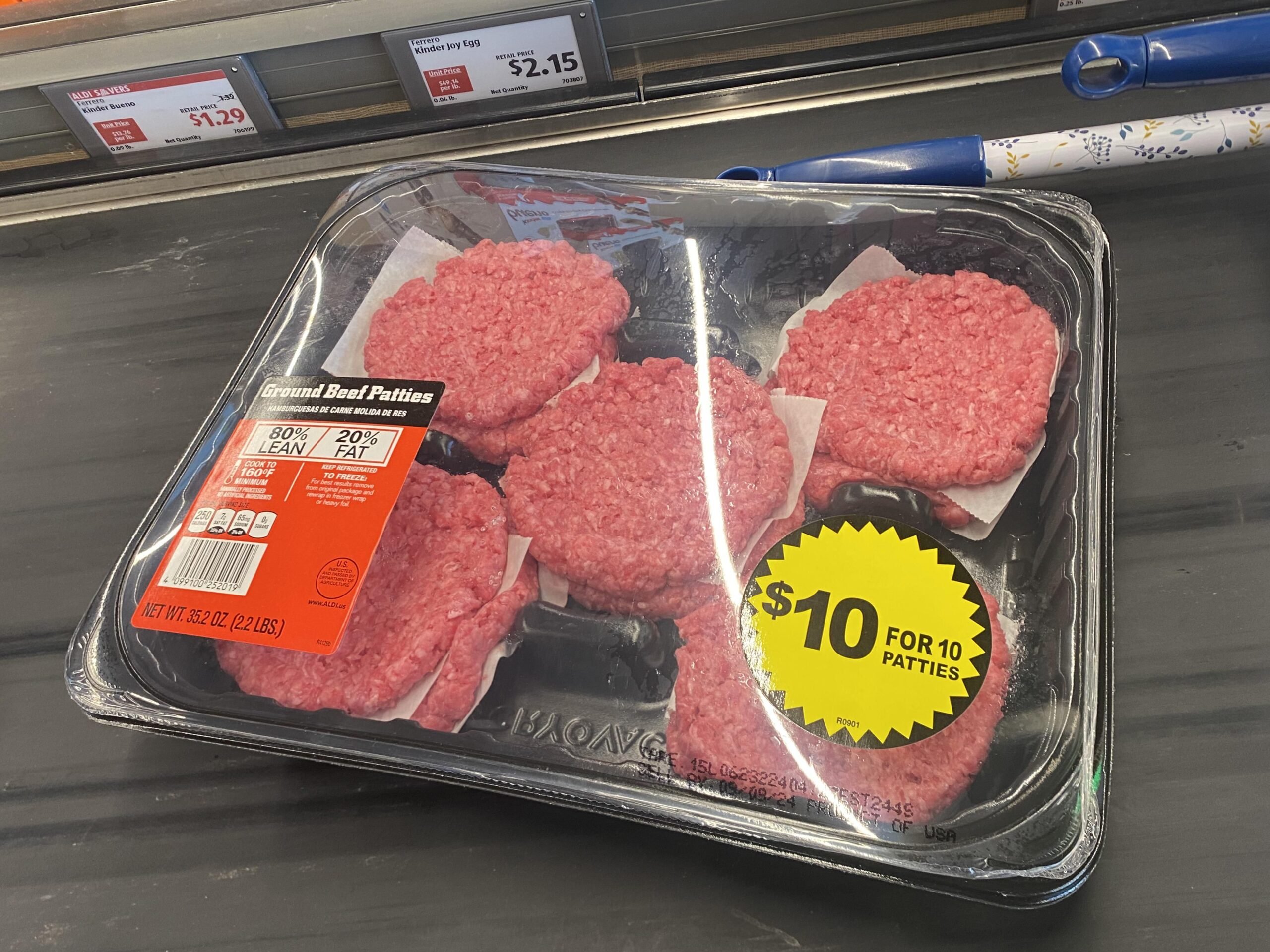 ALDI Burger Patties