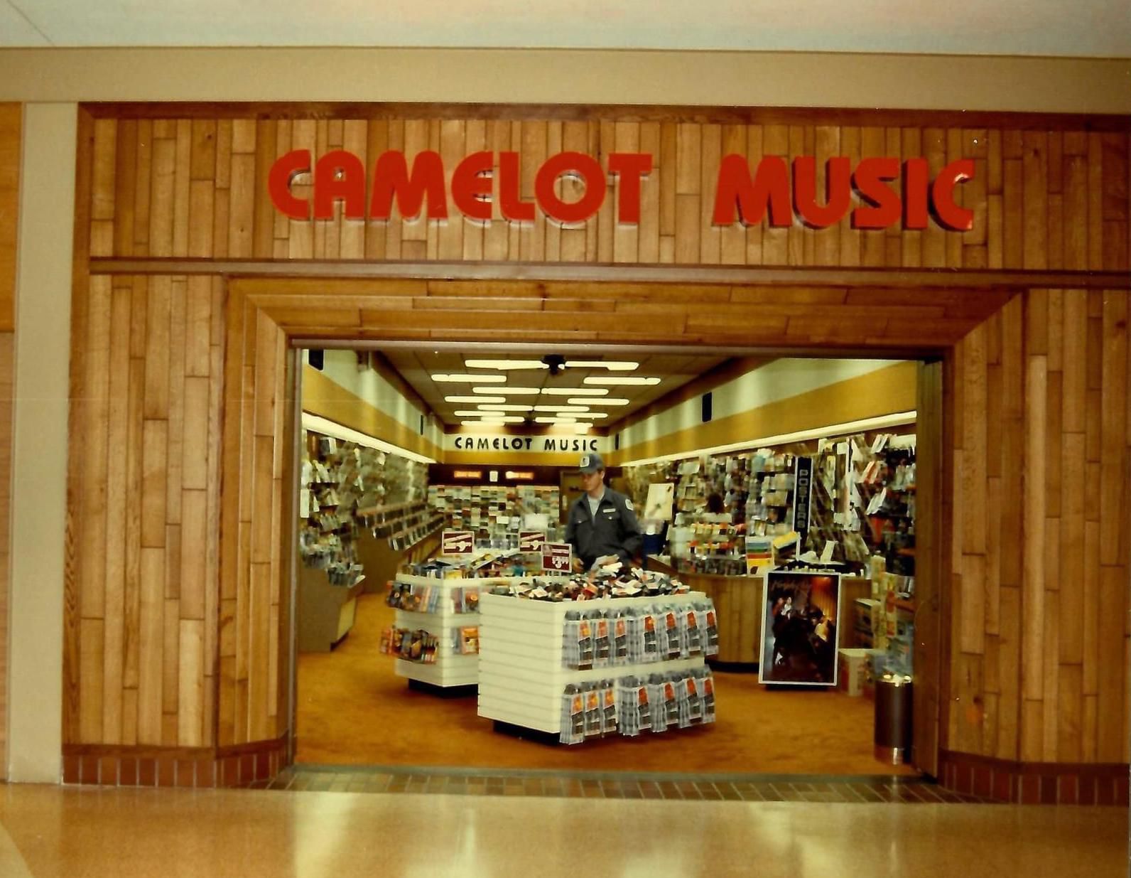 Camelot Music at Randhurst, circa 1984. From the great Randhurst: Suburban Chicago’s Grandest Shopping Center FB page