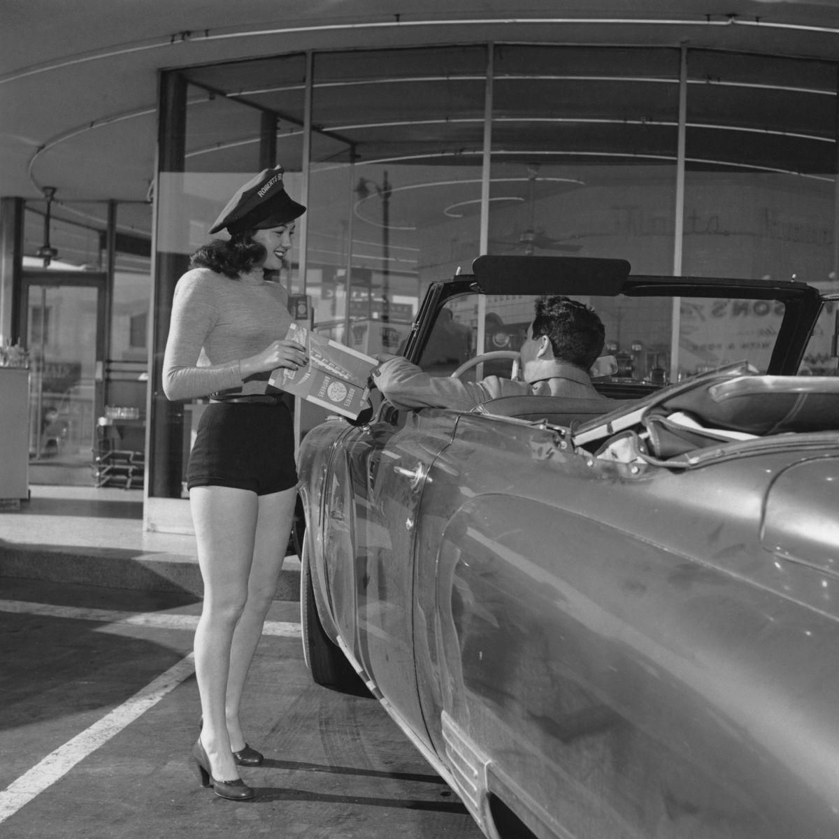 Carhop, USA, 1950s