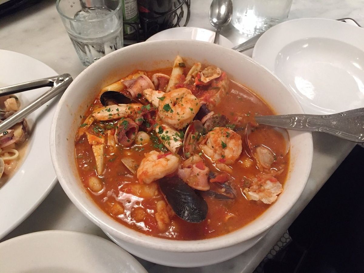 Cioppino at Sotto Mare in San Francisco