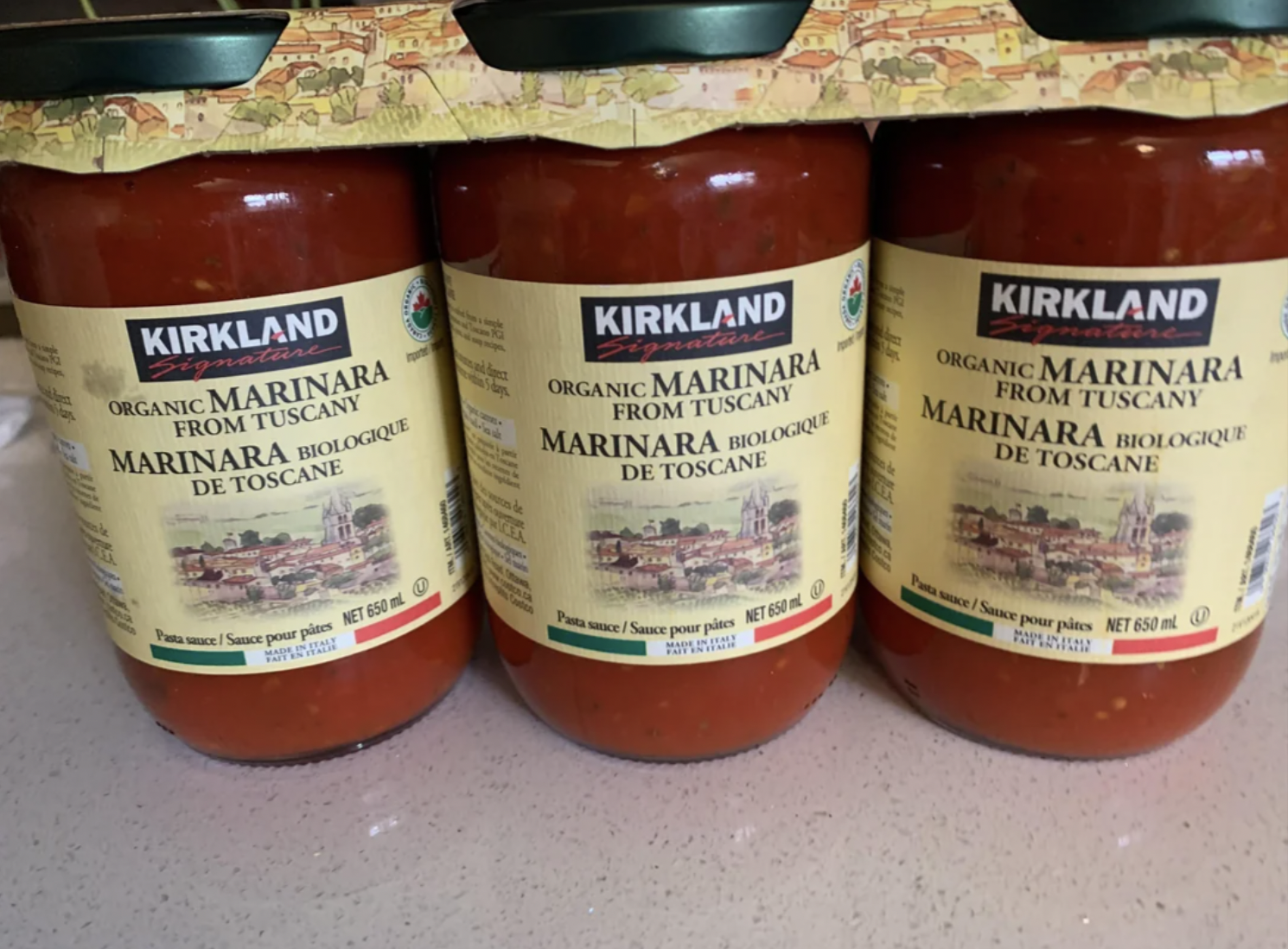 Kirkland Signature Organic Marinara Sauce