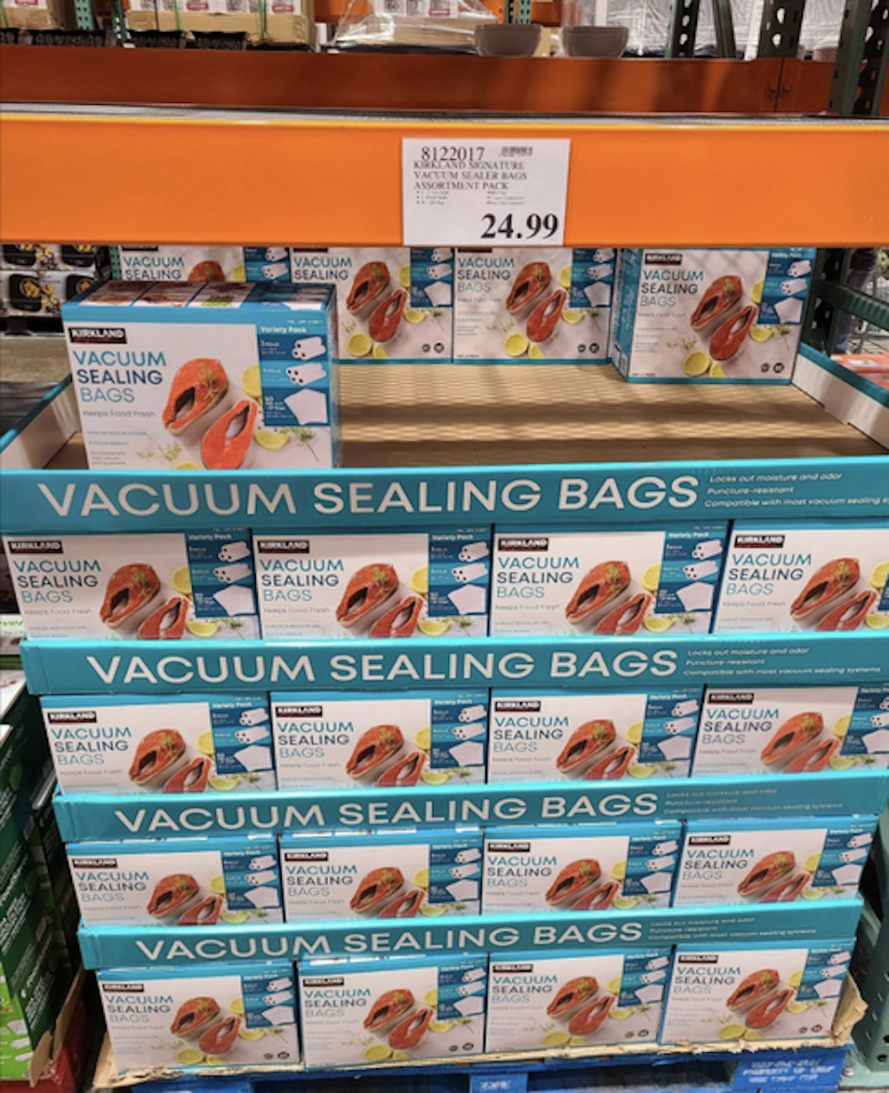 Kirkland Vacuum Sealer Bags