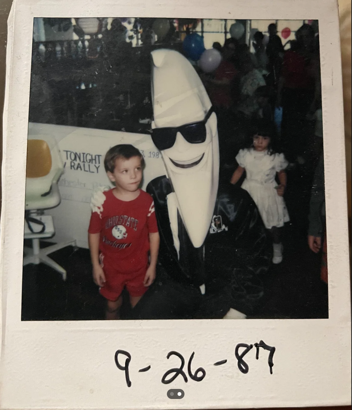 Mac Tonight birthday party, 1987