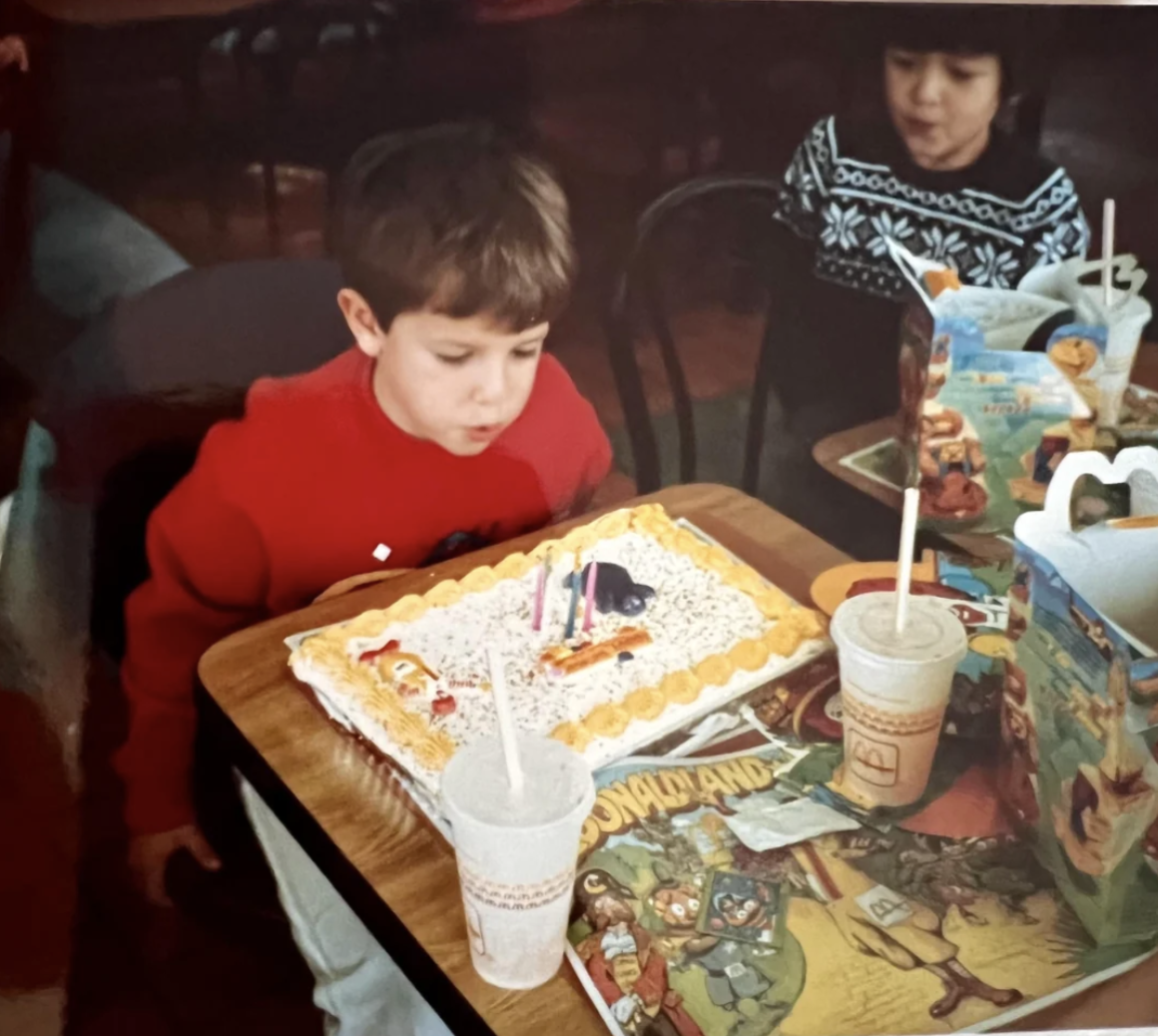 McDonald’s Birthday 1980s