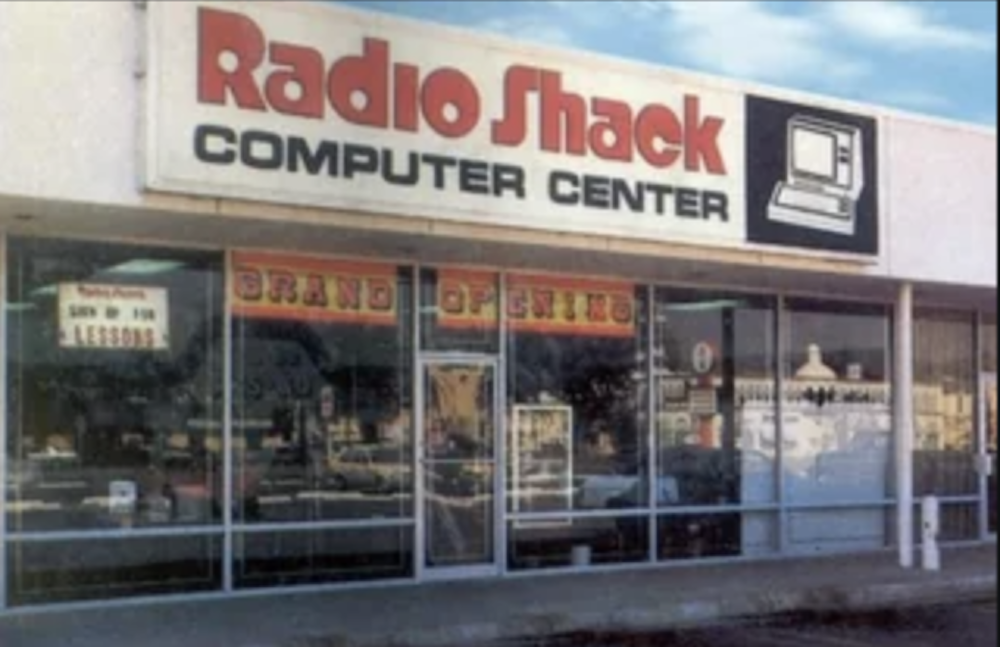 Radioshack 1980s