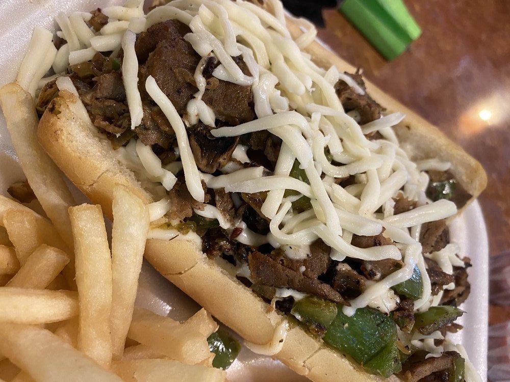 Steak and Lemonade Sandwich