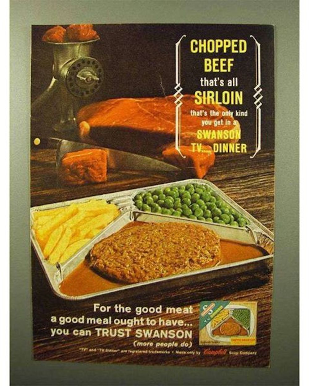 Swanson Chopped Sirloin Beef
