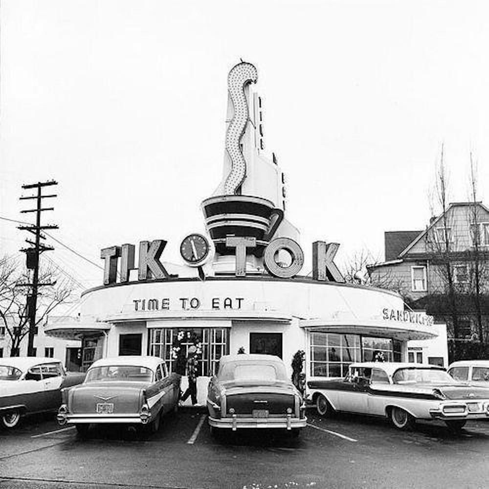 Tik Tok Drive-In from the 1950s