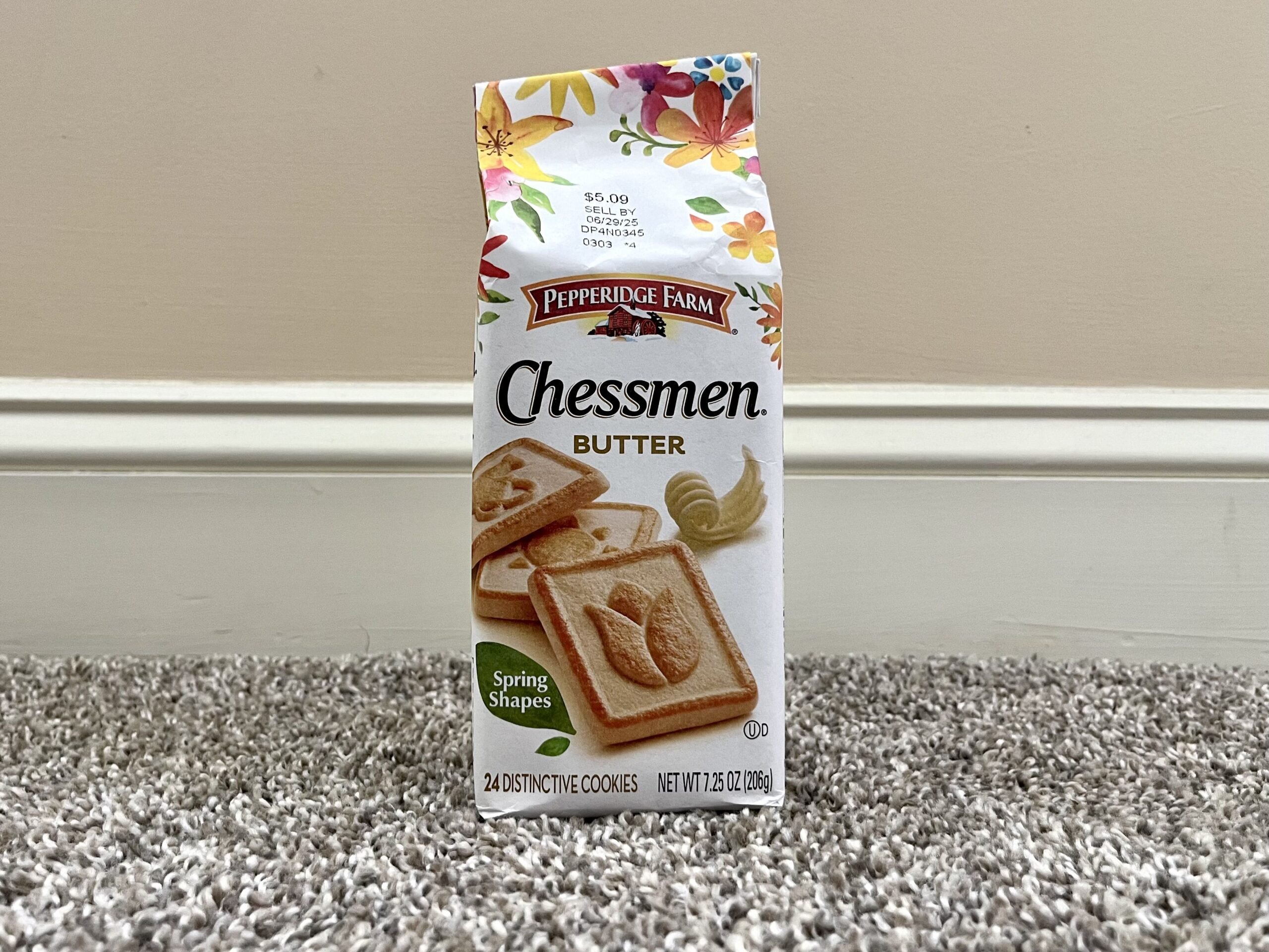 Chessmen Butter Cookies