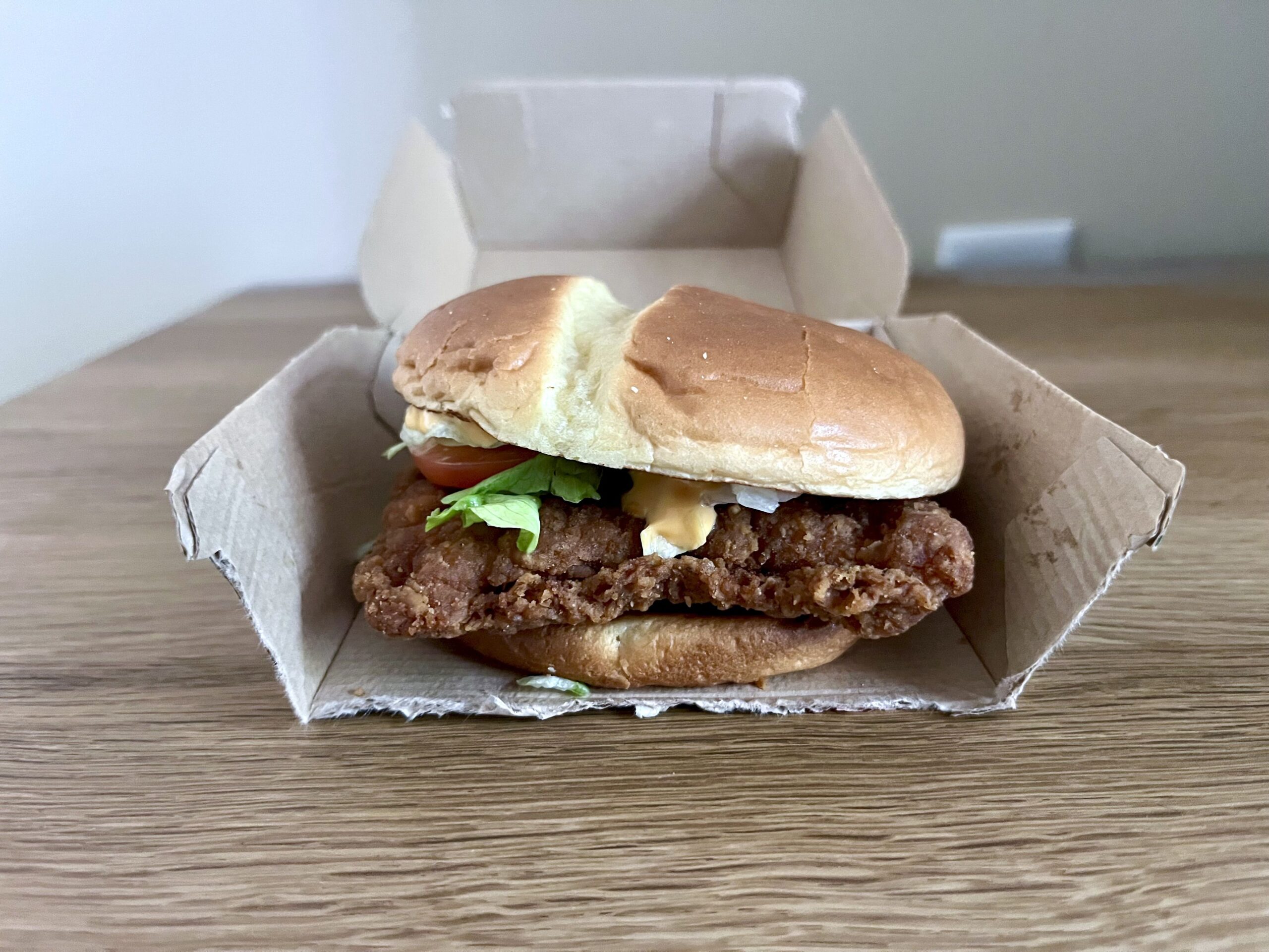 Deluxe Spicy McCrispy Chicken Sandwich from McDonald's