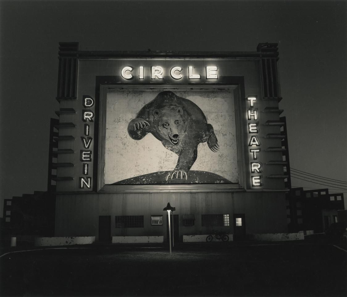 Steve Fitch, Drive-in Theater, Highway 81, Waco, Texas 1973.