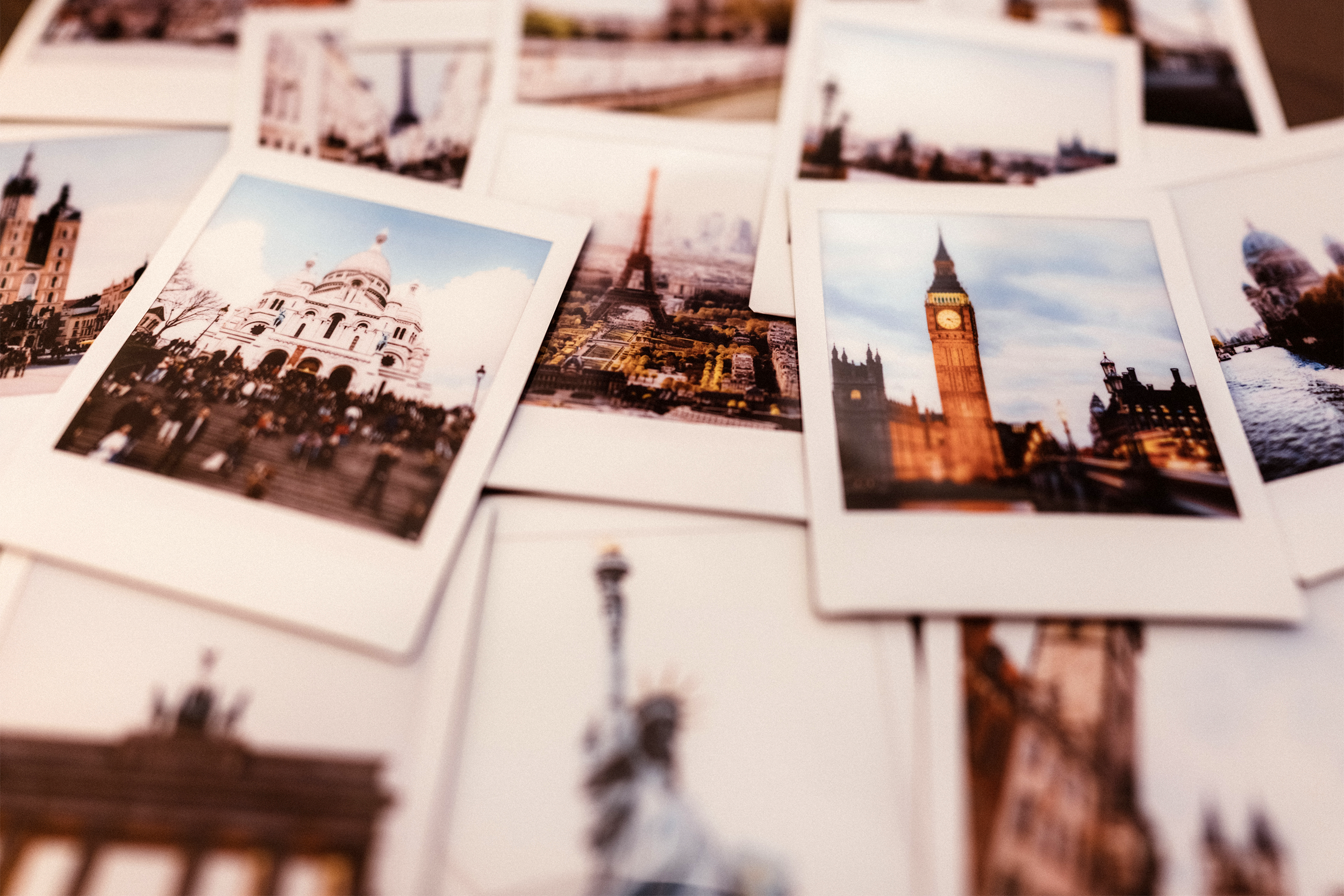 travel polaroids