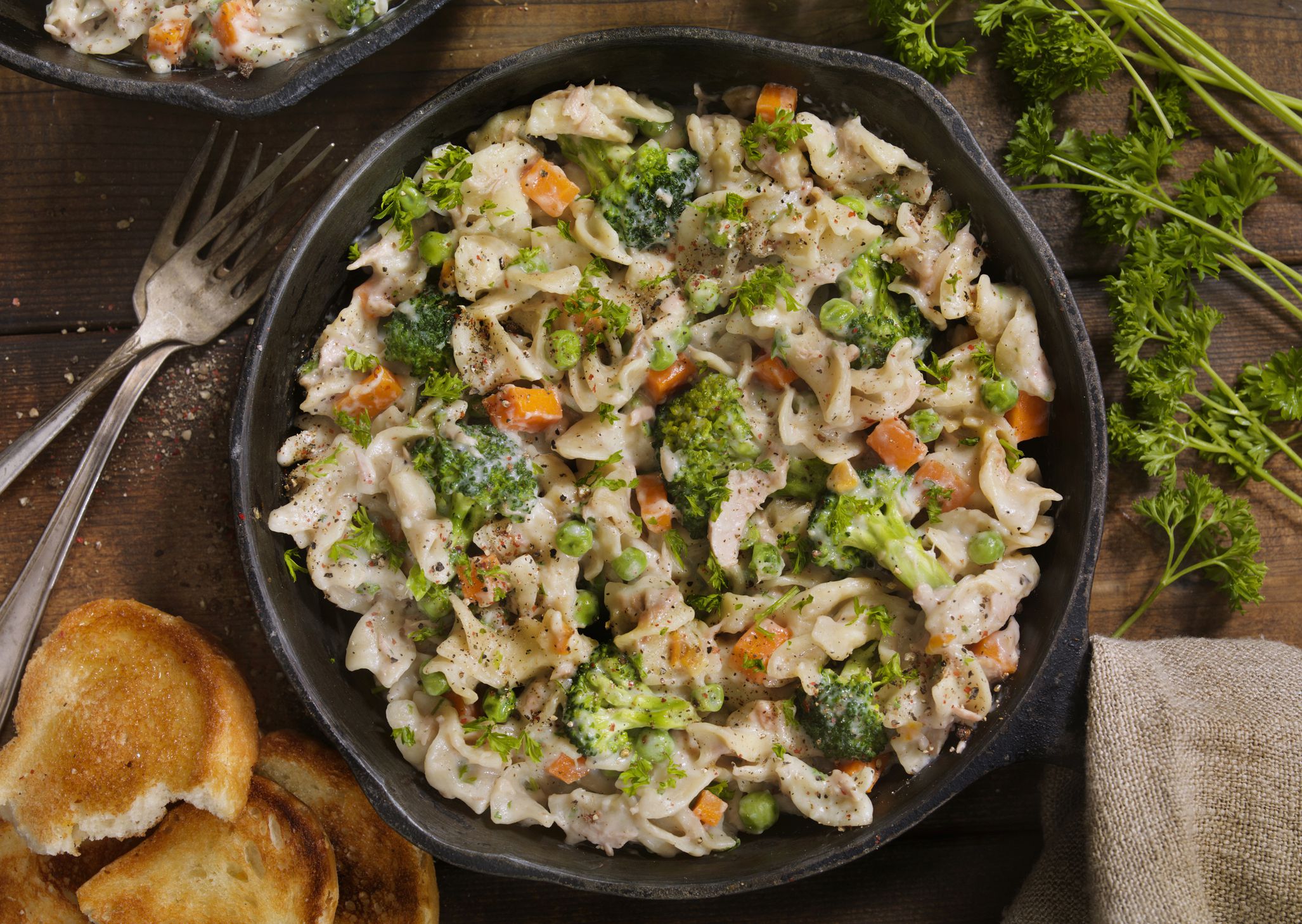Creamy Tuna, Vegetable and Noodle Casserole