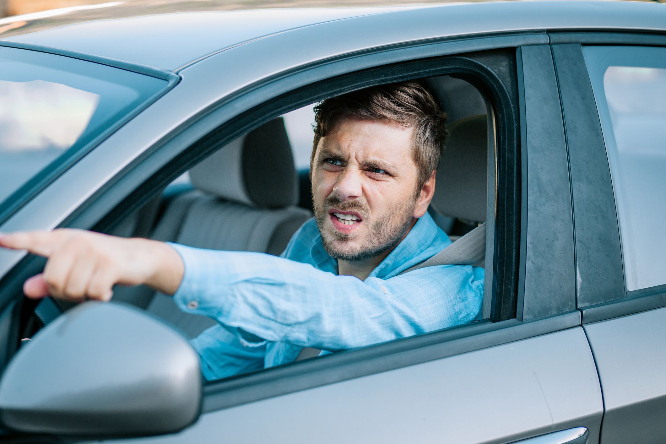 Shouting, Screaming, Human Face, Human Hand, Driving