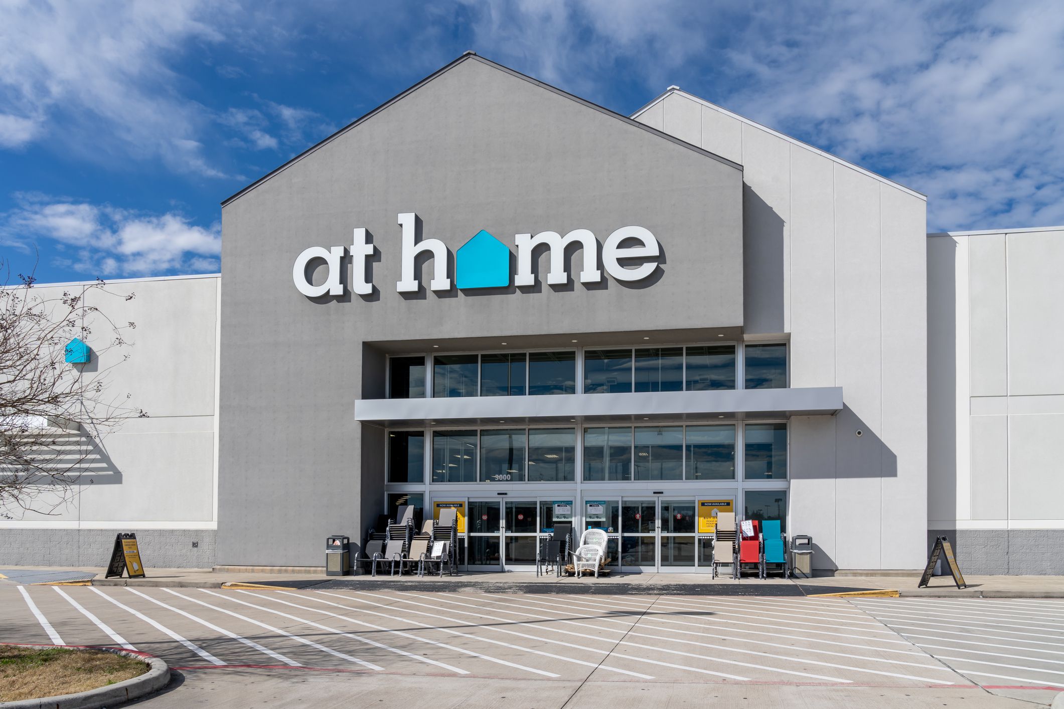 Pearland, Texas, USA - February 19, 2022: At Home store in Pearland, Texas, USA. At Home is a chain of home decor stores.
