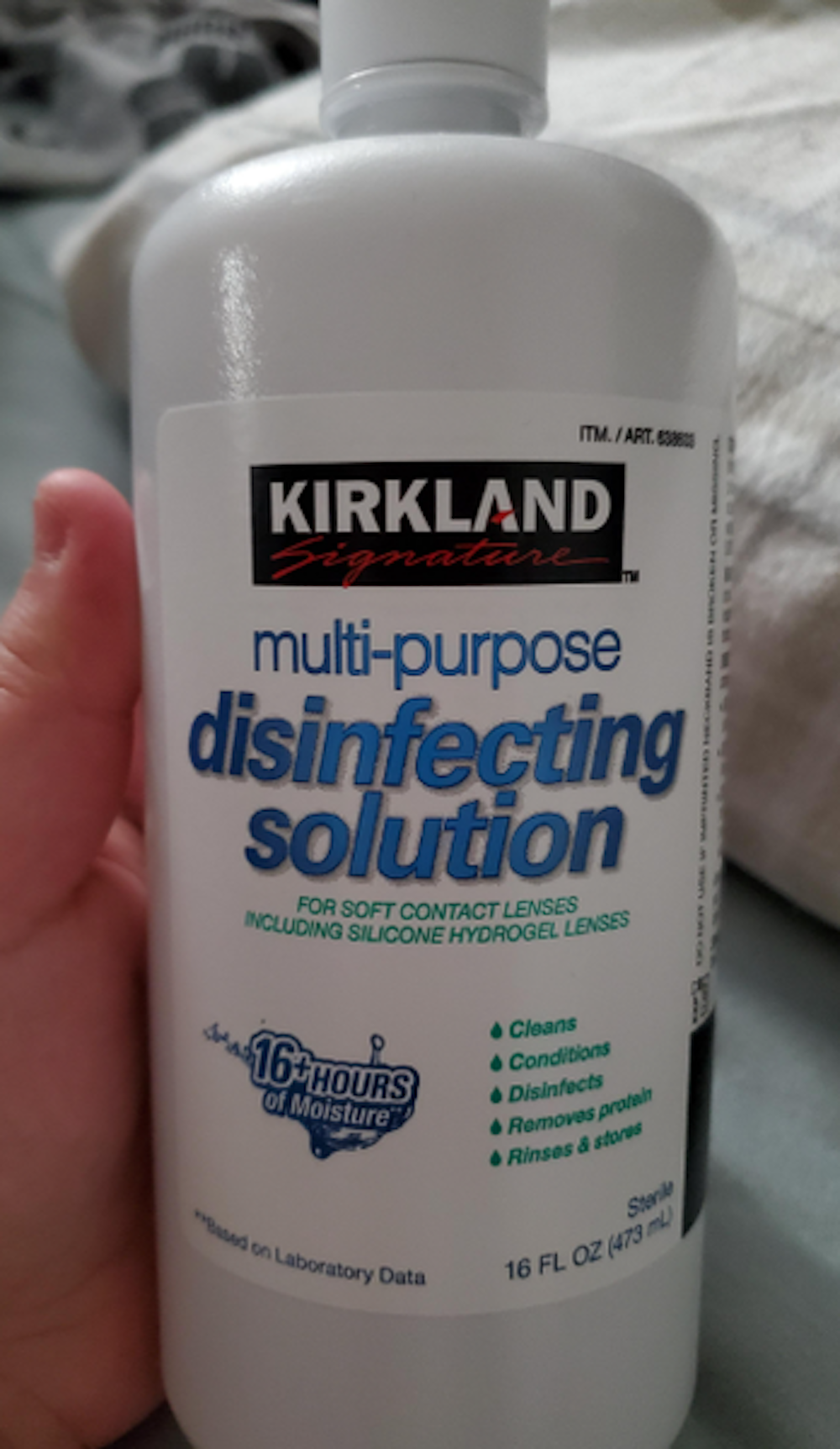 Kirkland Contact Lens Solution