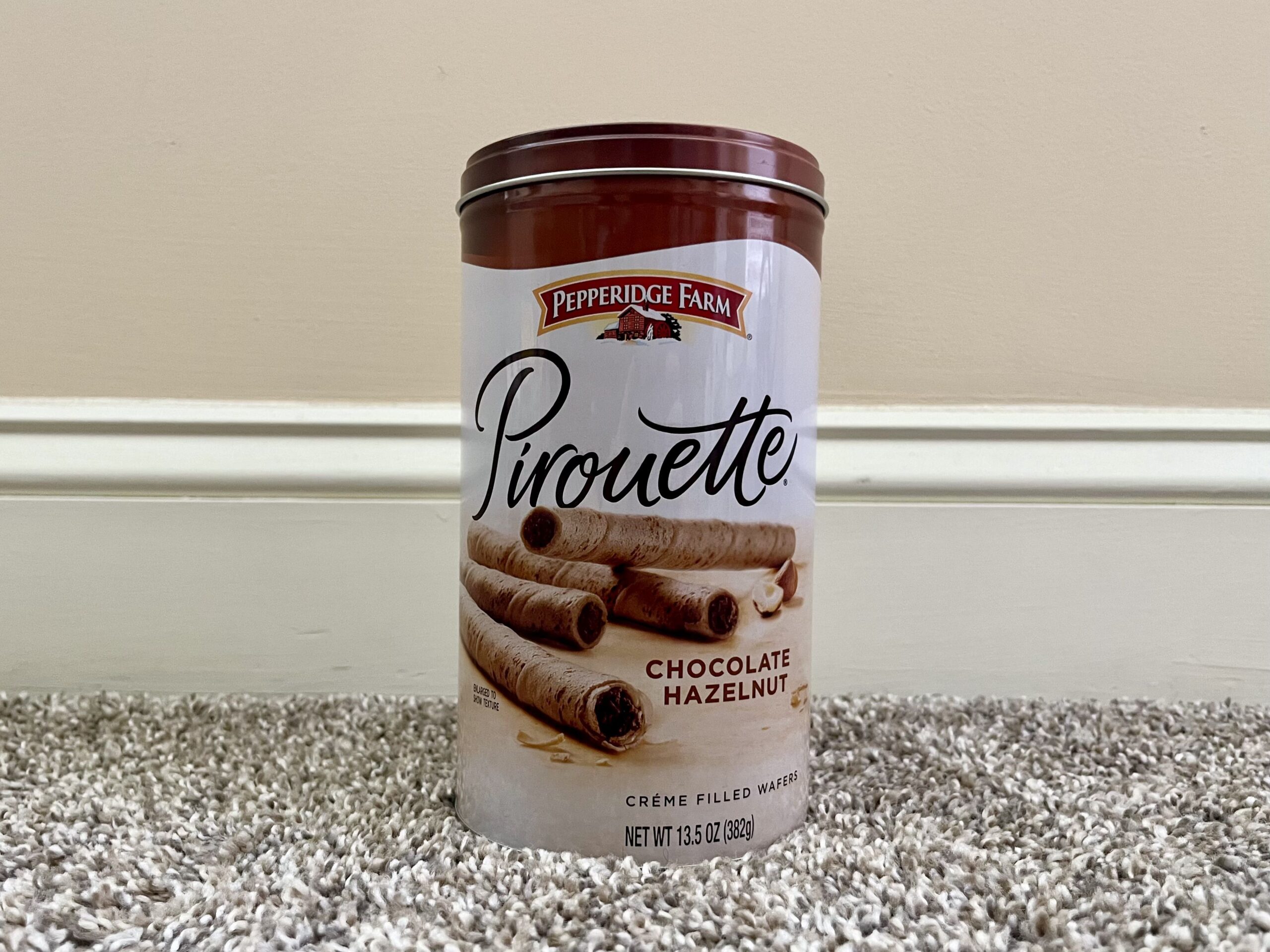 Chocolate Hazelnut Pirouettes
