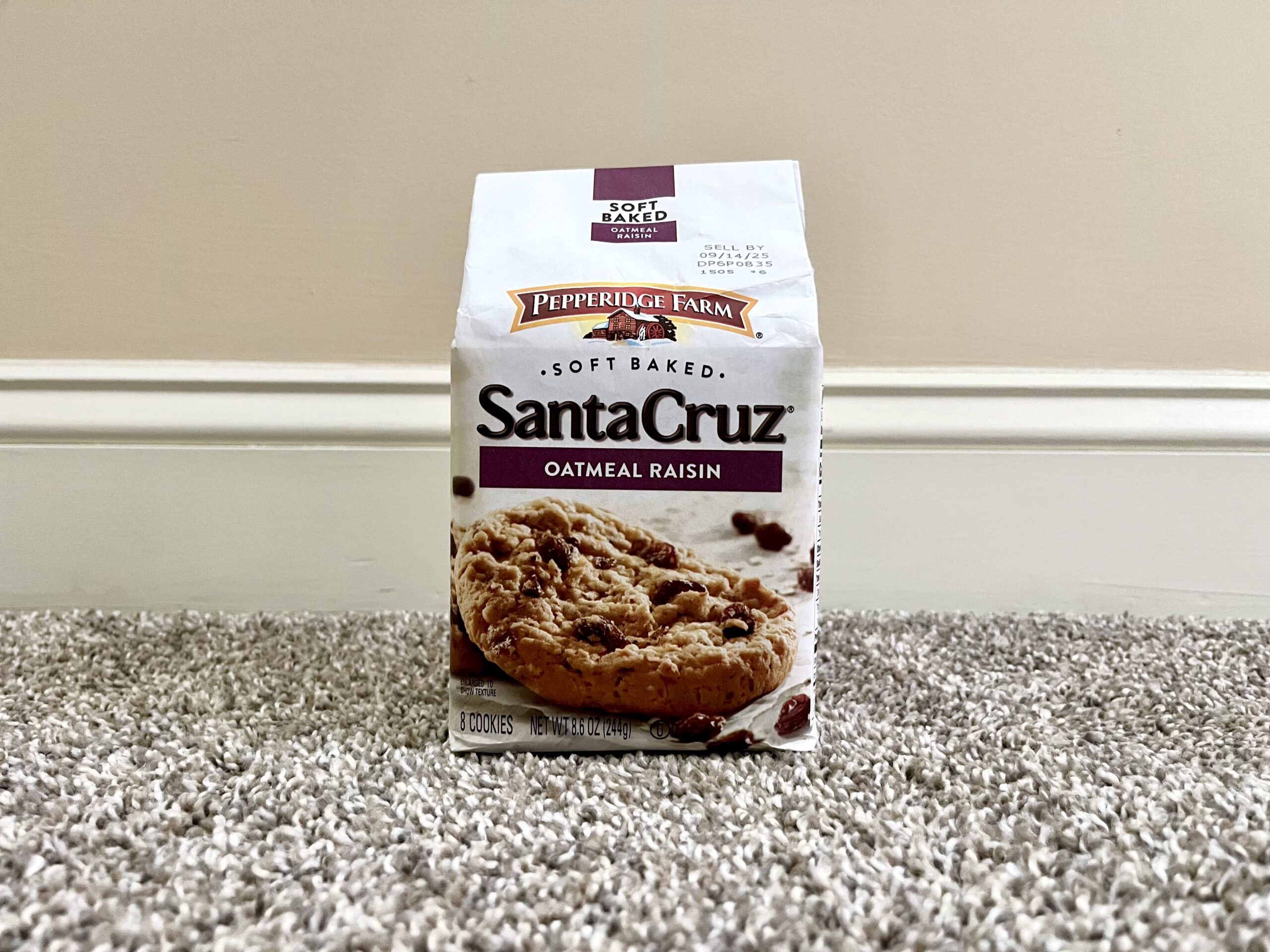Santa Cruz Oatmeal Raisin Cookies